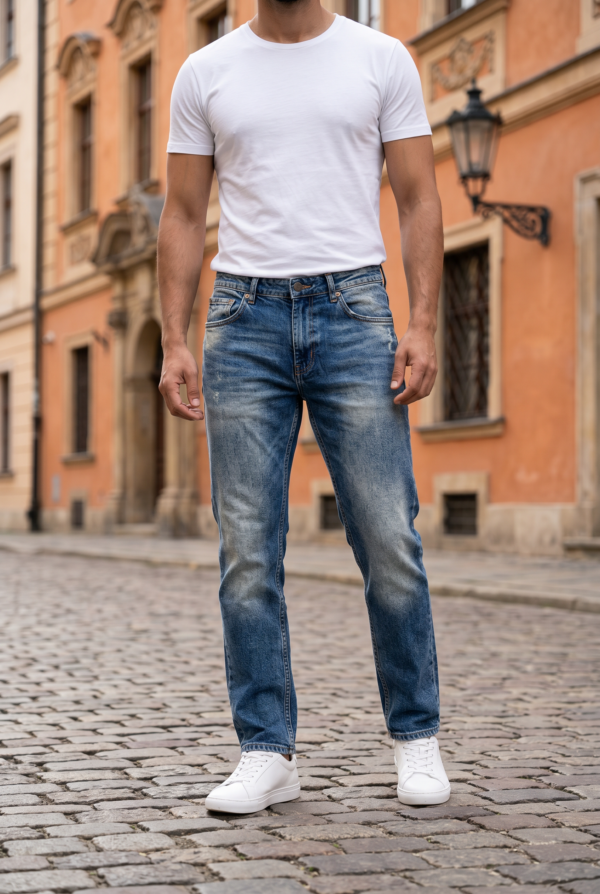 Classic Raw Denim Jeans