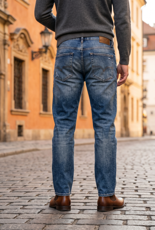 Classic Raw Denim Jeans