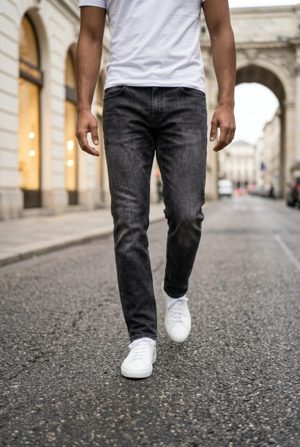 Classic Raw Denim Jeans