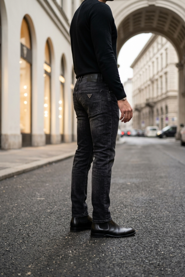 Classic Raw Denim Jeans