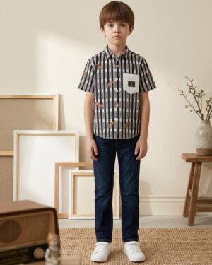 Little Metro Stripe Shirt