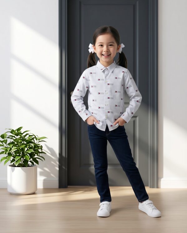 Golden Daisy Print Shirt