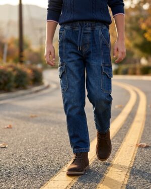 Urban Trek Kids Cargo Denim Jeans