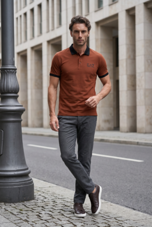 Elite Contrast Collar Polo T-Shirt