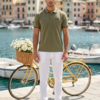 Elite Contrast Collar Polo T-Shirt