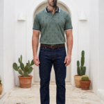 Heritage Stripe Polo T-Shirt