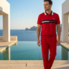 Heritage Stripe Polo Cord Set