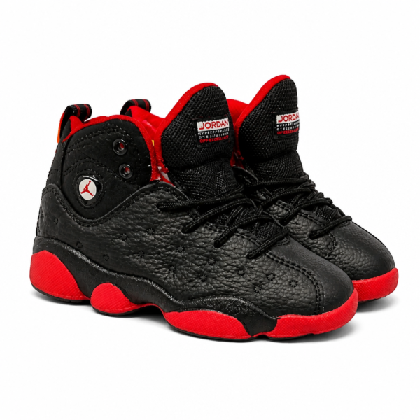 Bred Legacy Kids High-Top Sneakers