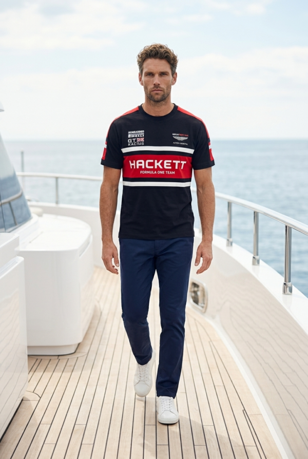 Hackett Formula Racing Graphic T-Shirt