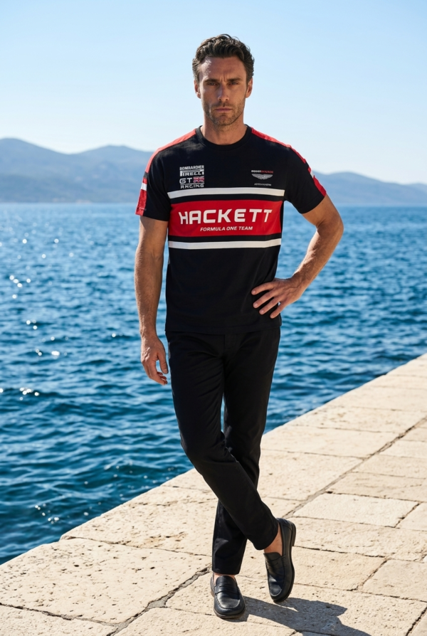 Hackett Formula Racing Graphic T-Shirt