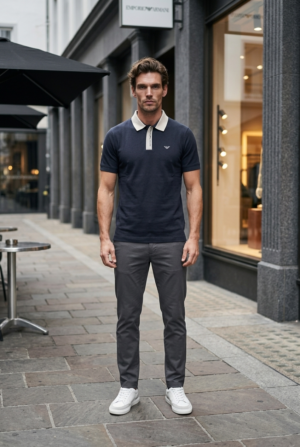 Regal Contrast Collar Polo
