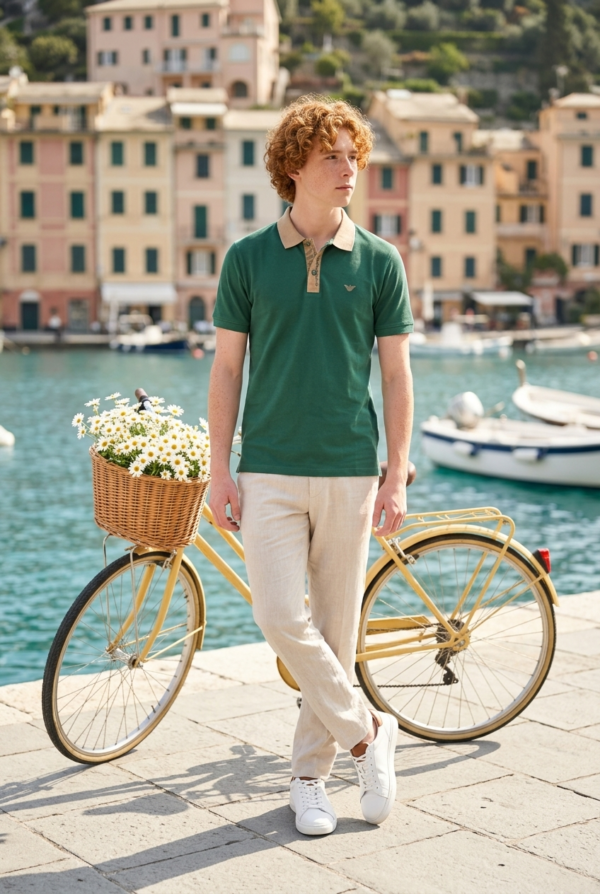 Regal Contrast Collar Polo