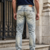 Vintage Stone Wash Denim Jeans