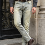 Vintage Stone Wash Denim Jeans