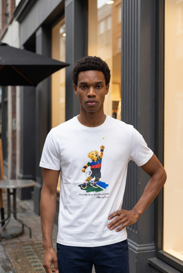 Desert Polo Graphic T-Shirt