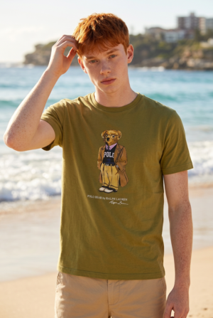 Desert Polo Graphic T-Shirt