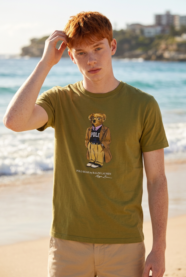Desert Polo Graphic T-Shirt