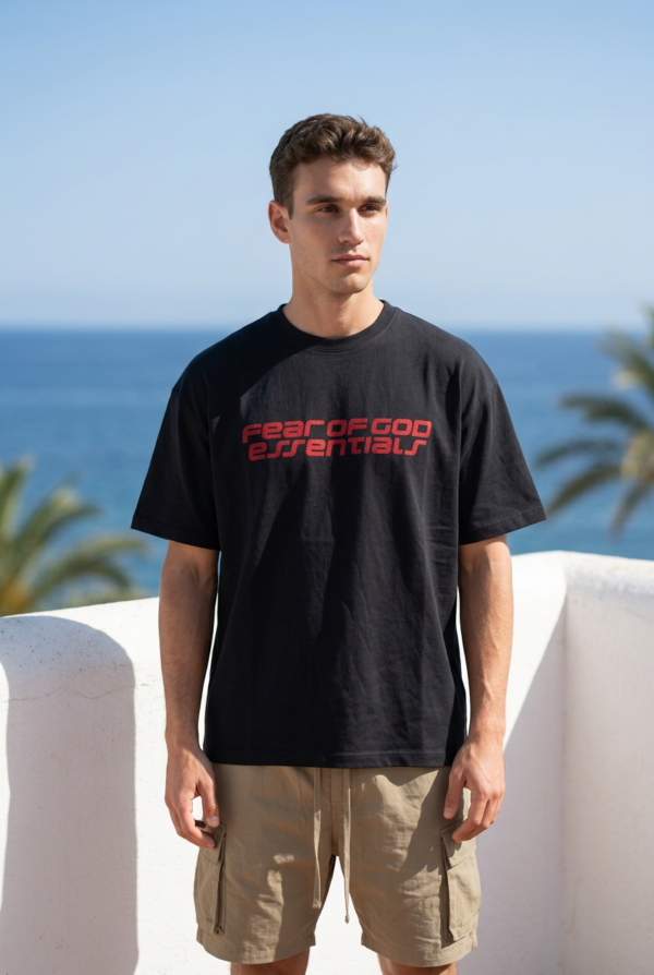 Minimal Logo Oversized T-Shirt