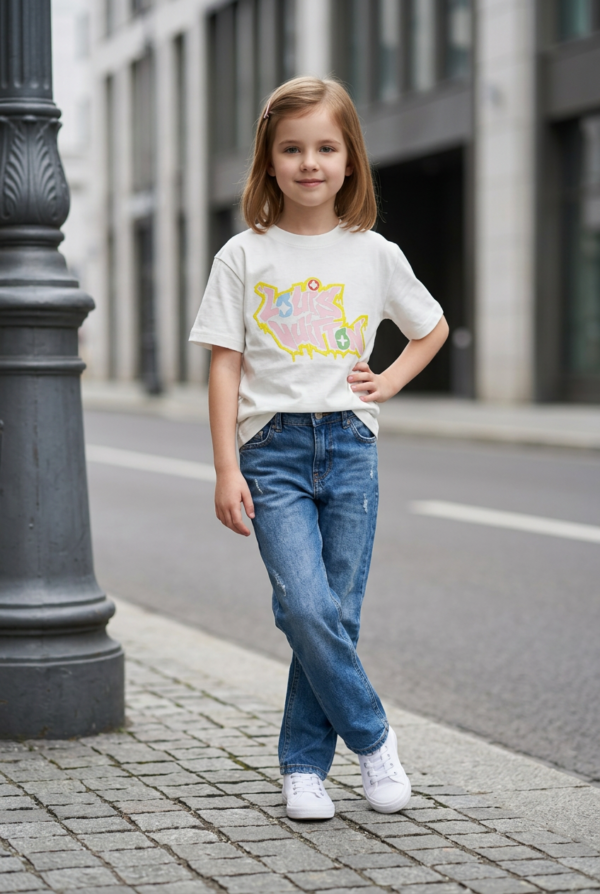 Pastel Pop Girls Graphic T-Shirt