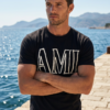 AMI Minimal Graphic T-Shirt