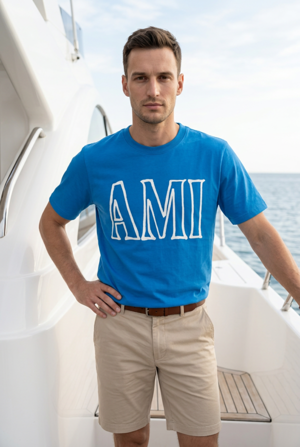 AMI Minimal Graphic T-Shirt