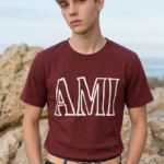 AMI Minimal Graphic T-Shirt