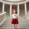 Girls Pleated Skirt Dress