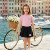Girls Pleated Skirt Dress