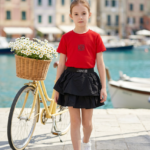 Girls Layered Flare Dress