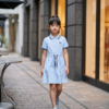 Girls Drawstring Polo Dress
