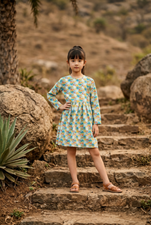 Sunny Bloom Girls Dress