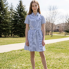Coastal Breeze Girls Shirt Dress