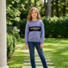 Kids Premium Full Sleeve Contrast Stripe Sweatshirt
