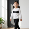Kids Premium Full Sleeve Contrast Stripe Sweatshirt
