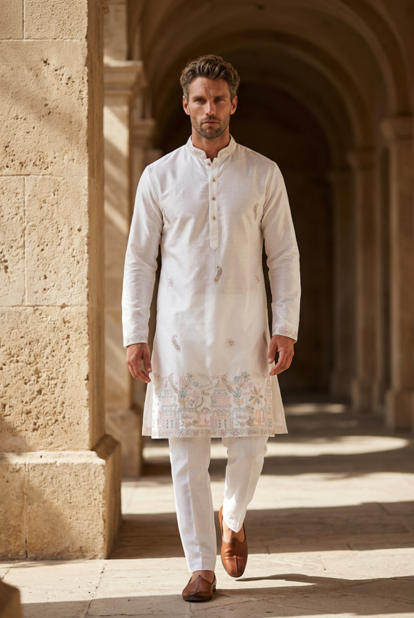 Ivory Royal Signature Kurta Pajama