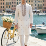 Royal Ivory Classic Embroidered Kurta Pajama