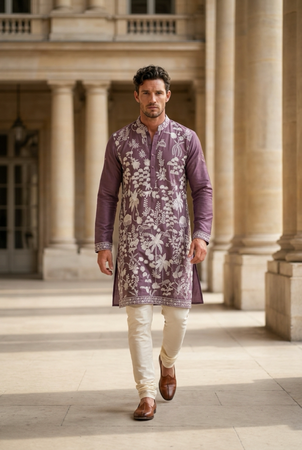 Mehfil Royale Embroidered Kurta