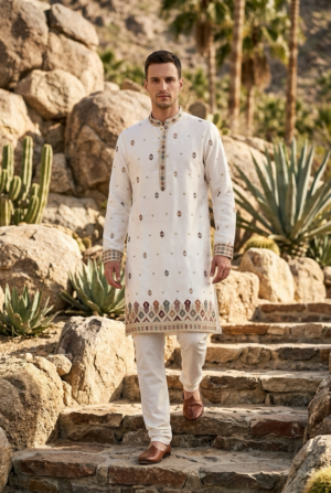 Zarif Heritage Kurta