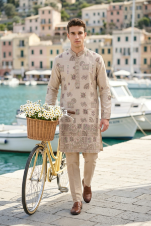 Rangrez Paisley Kurta