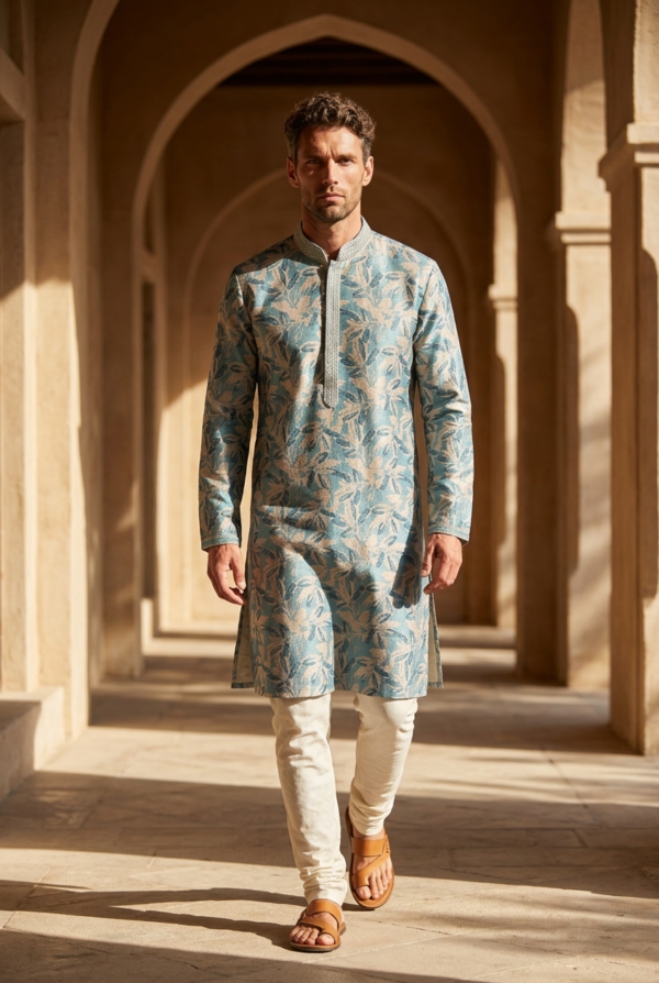 Neel-e-Gul Printed Kurta
