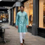 Turquoise Luxe Kurta