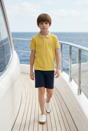 Little Luxe Premium Polo T-Shirt