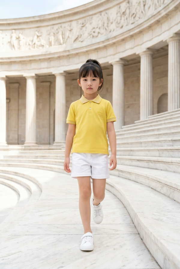 Little Luxe Premium Polo T-Shirt