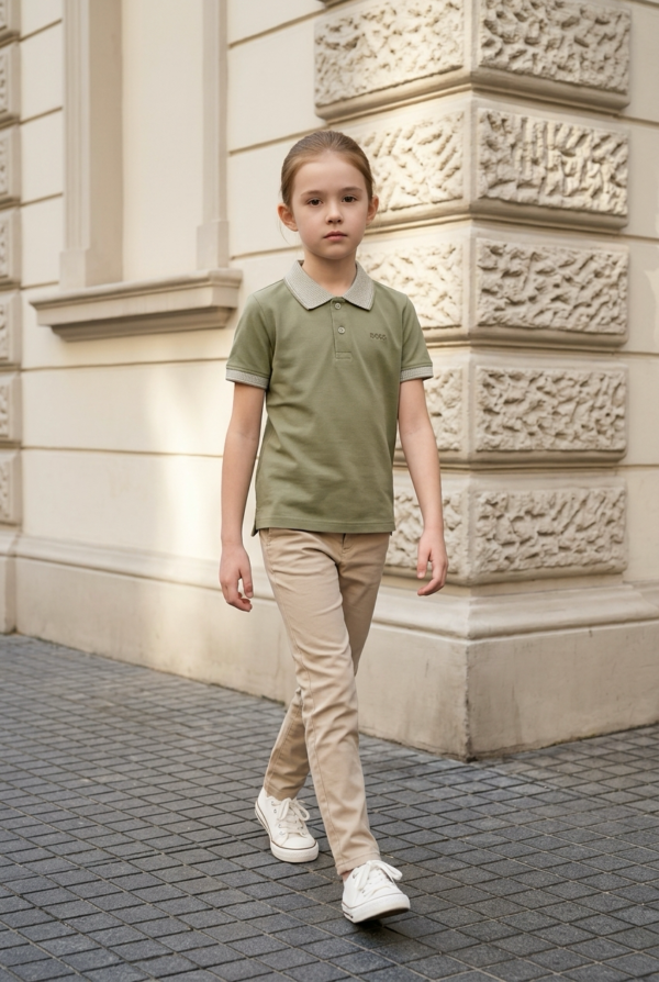 Little Luxe Premium Polo T-Shirt