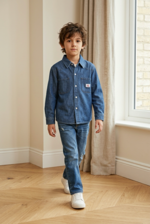 Classic Denim Utility Shirt