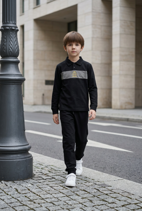 Kids Signature Stripe Comfort Cordset