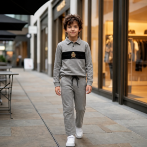 Kids Signature Stripe Comfort Cordset
