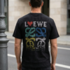 Lovewe Color Pop Black T-Shirt